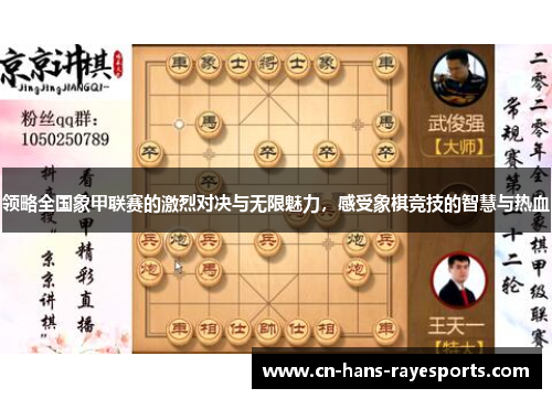 领略全国象甲联赛的激烈对决与无限魅力,感受象棋竞技的智慧与热血 领略全国象甲联赛的激烈对决与无限魅力,感受象棋竞技的智慧与热血